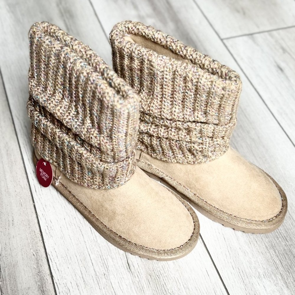 NEW girls SO memory foam fall winter boots SIZE 13